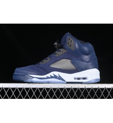 AIR JORDAN 5 RETRO SE MIDNIGHT NAVY BLACK FOOTBALL GREY FD6812 400