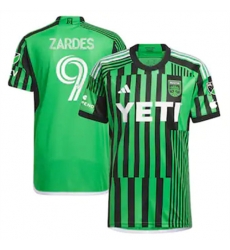 Men Austin FC Gyasi Zardes 2023 24 Home Replica Green