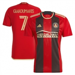 Men Atlanta United Giorgos Giakoumakis 2023 24 Home Replica Black