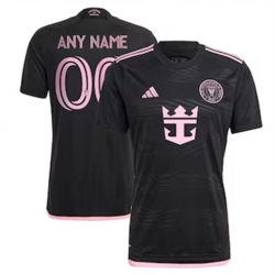 Youth Inter Miami CF Custom 2024 25 Away Replica Black