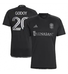 Men Nashville SC Anibal Godoy 2023 24 Away Replica Black