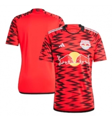 Men New York Red Bulls Blank 2024 25 Home Replica Red