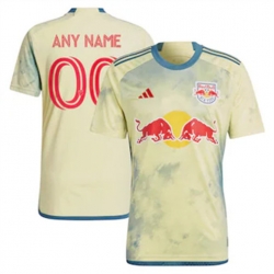 Men New York Red Bulls Custom 2023 24 Daniel Patrick Replica Yellow