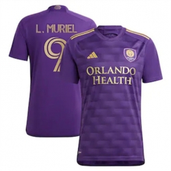 Men Orlando City SC Luis Muriel 2023 24 Home Replica Purple