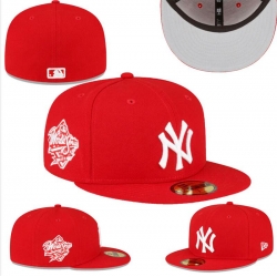 MLB Patch Fitted Hats 4056