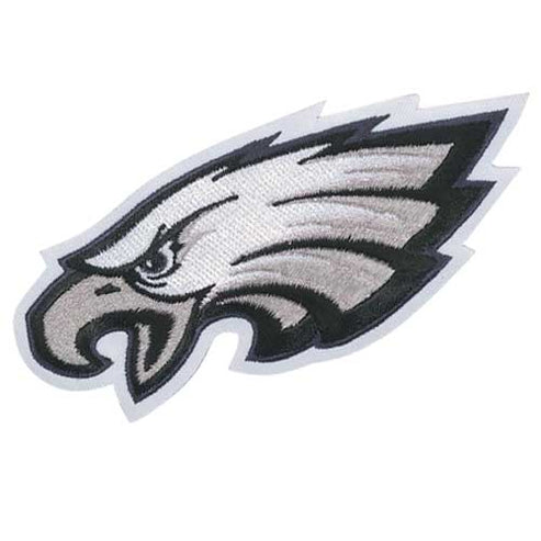 Men Philadelphia Eagles Primary Team Logo Jersey Patch Biaog - 副本